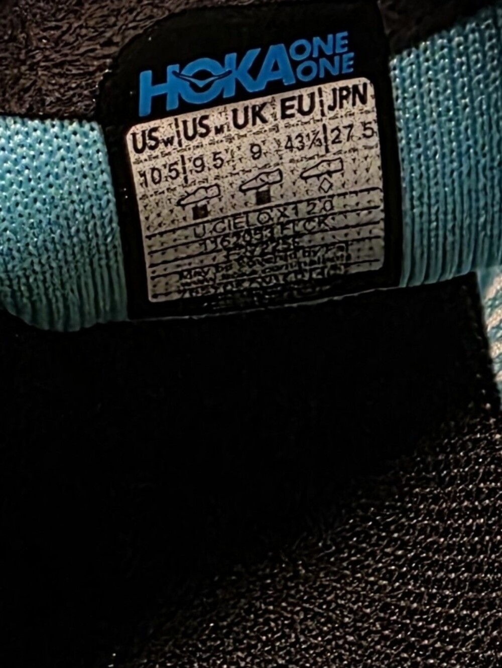 Brand-New Cielo X1 2.0 Running Sneaker Frost Black 1162053-FLCK  Men's Sizes - Picture 16 of 16